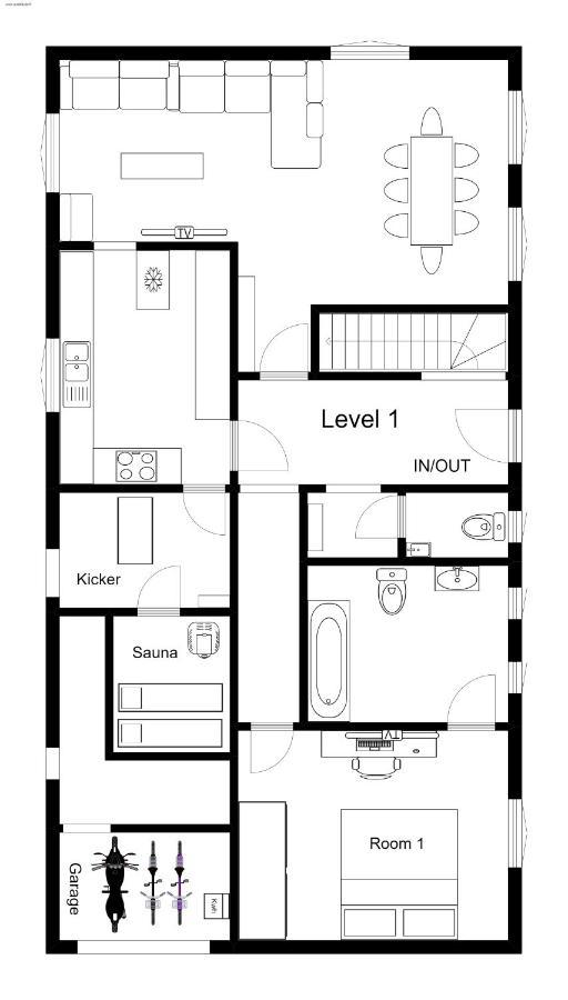 Sixine House Villa Ovifat Ngoại thất bức ảnh